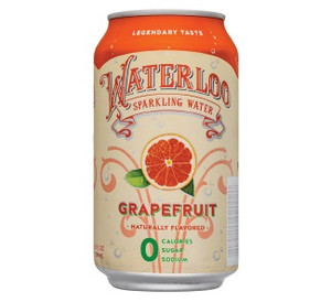 Waterloo Sparkling Soda Grapefruit 24 CT 12oz
