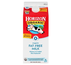 HORIZON Fat Free MILK (1/2 GAL)