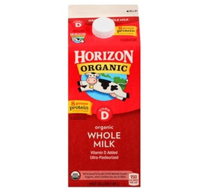 HORIZON WHOLE MILK (1/2 GAL)