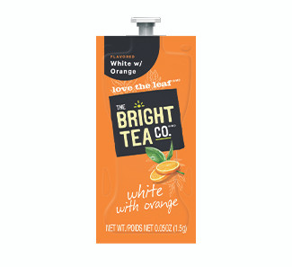 BRIGHT TEA: WHITE W/ORANGE 100