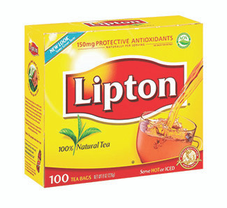 LIPTON TEA BAGS  (100)