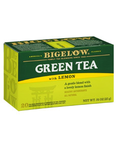 BIGELOW GREEN TEA W/LEMON