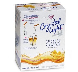 CRYSTAL LIGHT ON THE GO ORANGE
