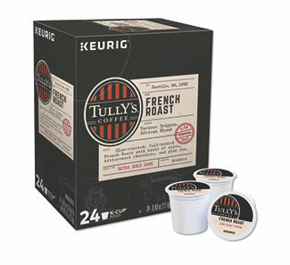 KCUP TULLYS FRENCH ROAST BOLD