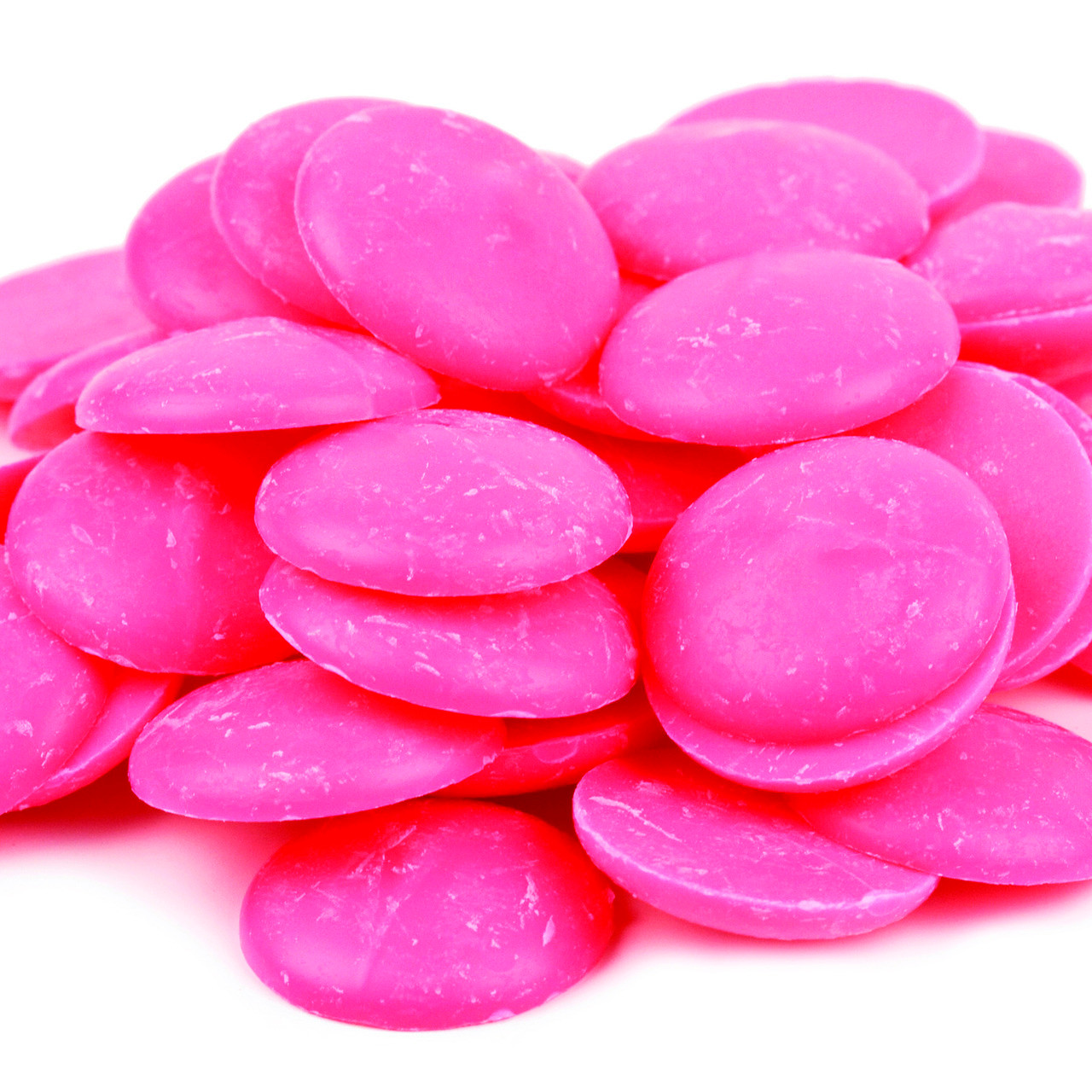 Merckens Candy Melts Pink Wafers 25 lb
