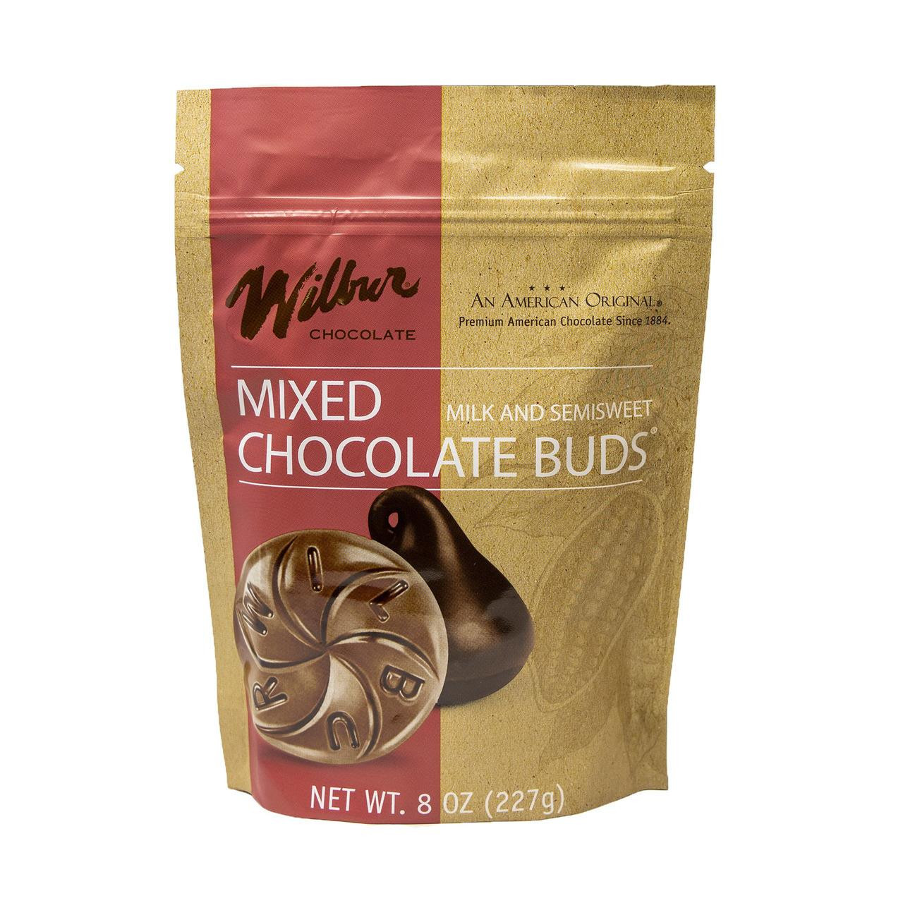 Mixed Milk & Semisweet Chocolate Buds 40/8oz