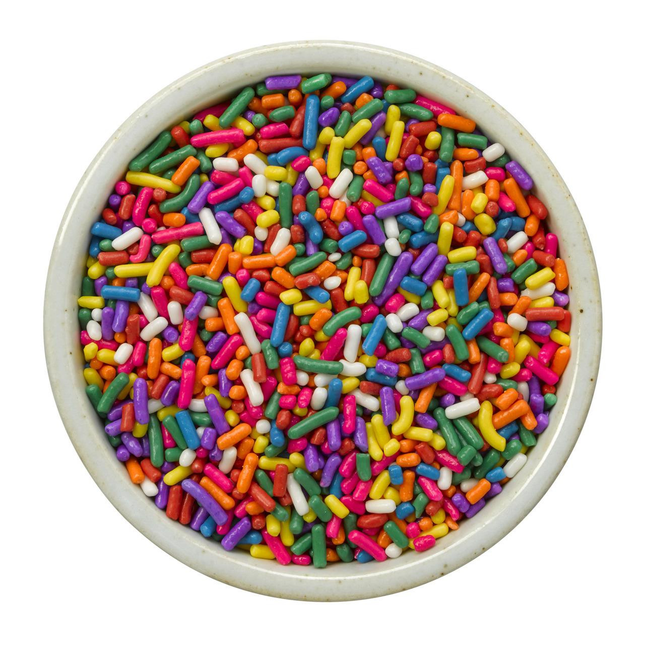 rainbow sprinkles