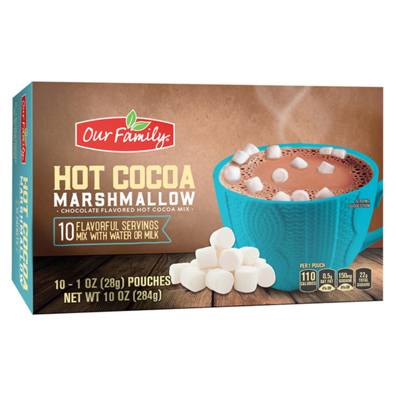 Instant Hot Cocoa w Marshmallows 12 10ct