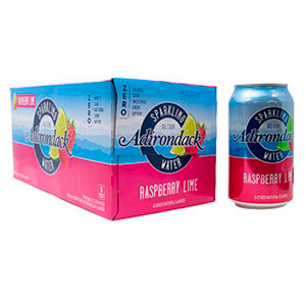Raspberry Lime Seltzer Water 3/8pk 12oz