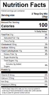 nutrition View Product Image