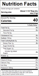 nutrition View Product Image