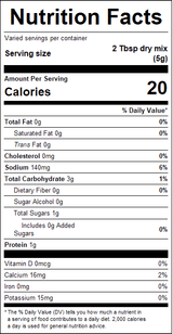 nutrition View Product Image