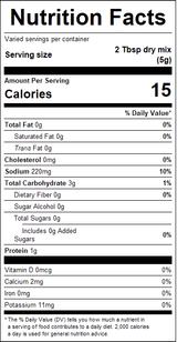 nutrition View Product Image