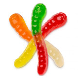 Assorted Mini Wild Fruit Gummi Worms 4/5lb View Product Image