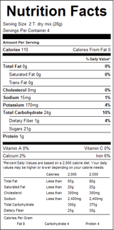 nutrition View Product Image