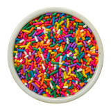 Rainbow 8-Color Sprinkles 6lb View Product Image