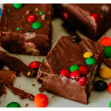 12/8oz Chocolate M&m Fudge View Product Image