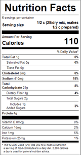 nutrition View Product Image