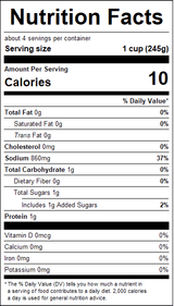 nutrition View Product Image