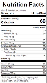 nutrition View Product Image