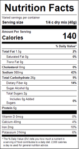 nutrition View Product Image