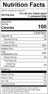 nutrition View Product Image