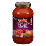 Tomato, Onion & Garlic Pasta Sauce 12/24oz View Product Image