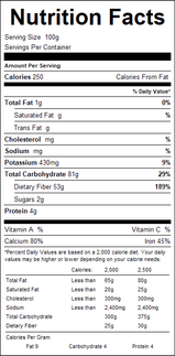 nutrition View Product Image