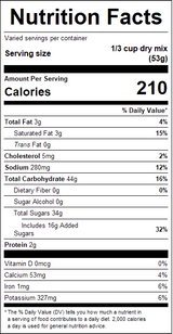 nutrition View Product Image