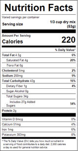 nutrition View Product Image