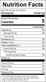 nutrition View Product Image