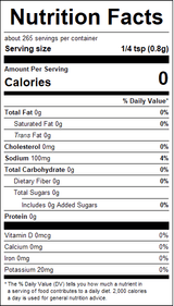 nutrition View Product Image