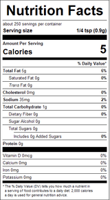 nutrition View Product Image