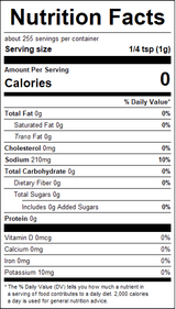 nutrition View Product Image