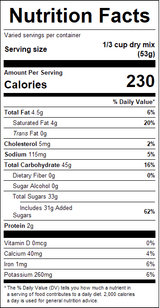 nutrition View Product Image