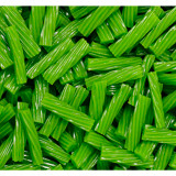 Jumbo 2" Green Apple Licorice Twists 10lb View Product Image