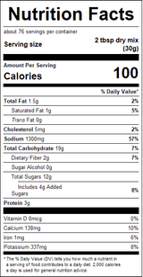 nutrition View Product Image