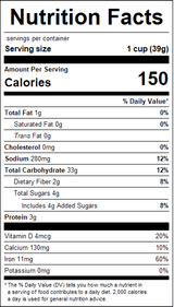nutrition View Product Image