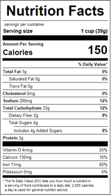 nutrition View Product Image