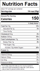 nutrition View Product Image