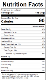 nutrition View Product Image