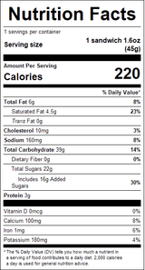 nutrition View Product Image