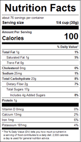 nutrition View Product Image