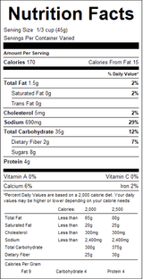 nutrition View Product Image
