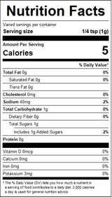 nutrition View Product Image