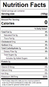 nutrition View Product Image