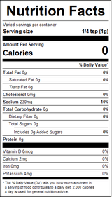 nutrition View Product Image
