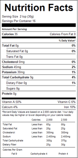 nutrition View Product Image