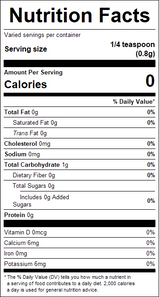 nutrition View Product Image