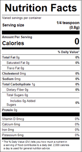 nutrition View Product Image